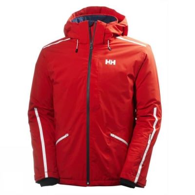 Chaquetas Helly Hansen Vista Hombre Rojas - Chile TQP760235